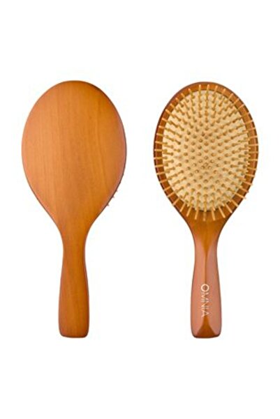 SHOPIENS Brown Wooden Oval Brush