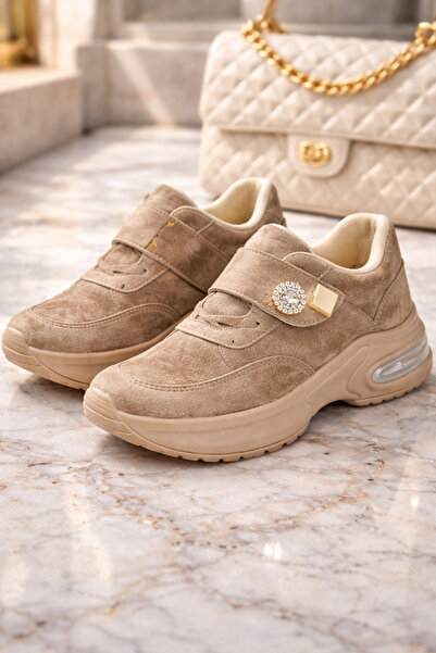 Giydim Gidiyor Замшеві кросівки Urban Chic, норка