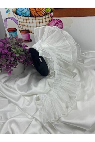 jasmina store zarif büzgülü şerit moda tasarımları için(1mt)