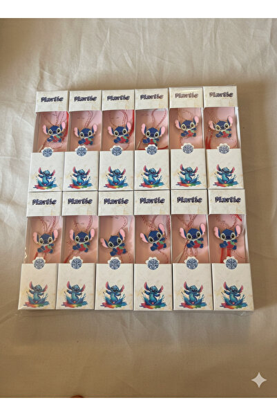 OEM Set of 24 metal Stitch mardi gras with red-white string