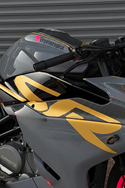 Banxtre ملصق أصلي ملون لـ CFMOTO 250SR (نصوص SR على اليمين واليسار) (يغطي الم...