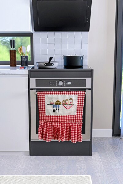 oidmz El Yapımı Kanaviçe Fırın Örtüsü – Şık ve Geleneksel Tasarım