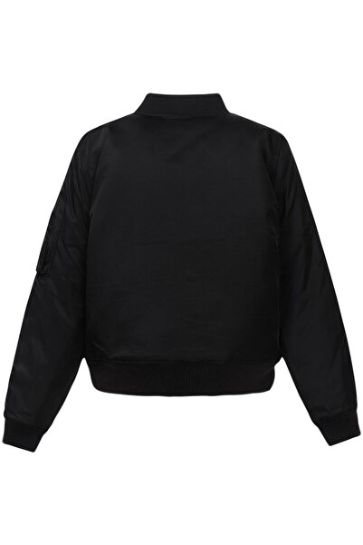 Civil Boys Coat with Sleeve Pockets for 10-13 Years Old - Black 13-14 Years Old