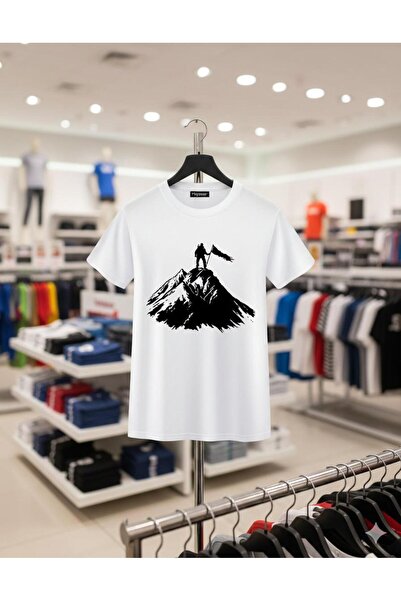playwear ODJEĆA ZA IGRAJ Unisex široka majica SUMMIT MOUNTAIN sa okruglim izr...