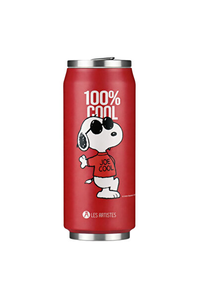 Les Artistes Paris Isı Yalıtımlı Kutu Çelik Termos 500ml Cool Snoopy