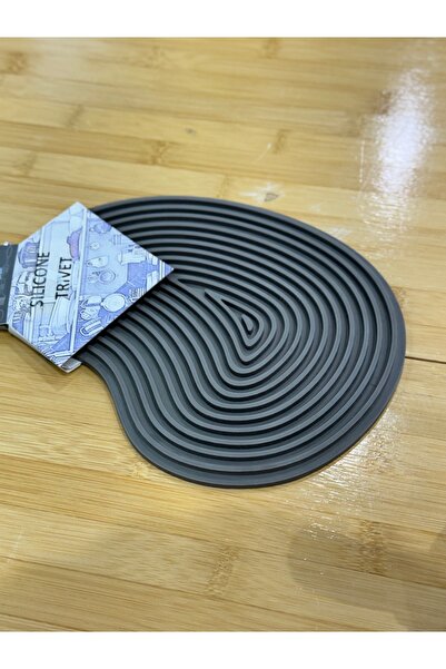 cc bin shihon قاعدة براد /قاعدة قدر سيلكون طقم 2 قطعة سيليكون بيضاوي عالي الج...