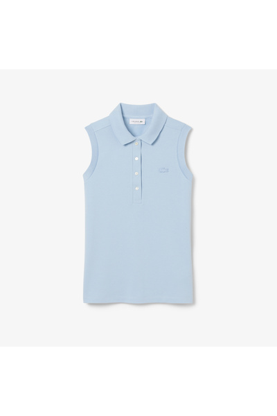 Lacoste Slim Fit L.12.D Sleeveless Stretch Polo Shirt - PF5445-00-HBA