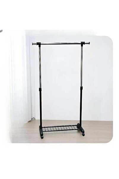 Generic Clothes Hanger 160*80 cm - Black and Silver