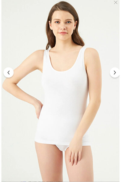 Eros Women's Thick Strap Cotton Undershirt