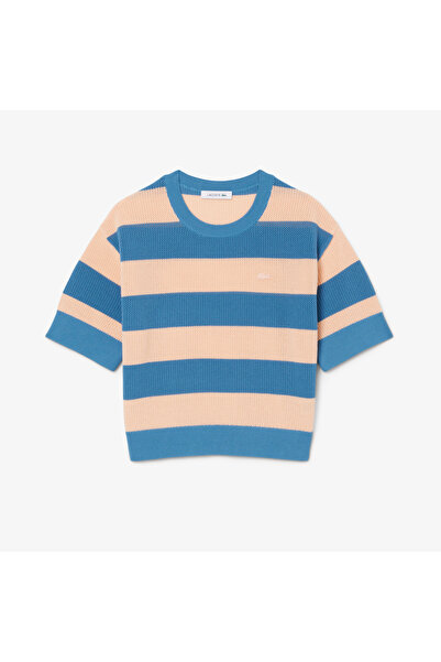 Lacoste تيشيرت شبكي مخطط - AF9859-00-4IP