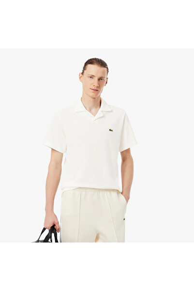 Lacoste Classic Fit Cotton-Linen Polo Shirt - PH2449-00-70V