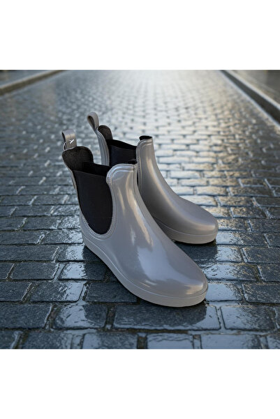 AkınalBella Cizme de ploaie pentru fete, cu talpă din PVC și margine elastică...