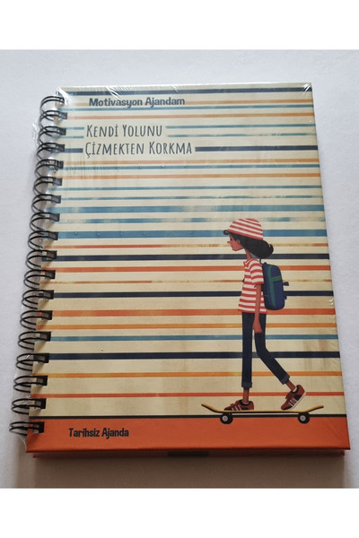 Modellino Motivational Agenda Undated Agenda Everlasting Agenda Spiral Bound ...