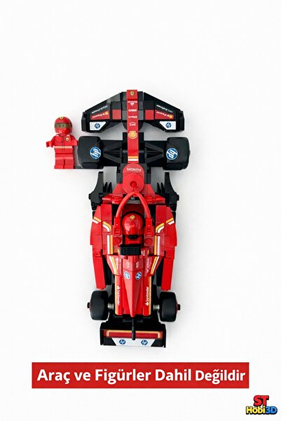 STHOBİ3D Speed Champions F1 Uyumlu Figürlü Duvar Askı Aparatı