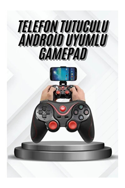 Smith X3 Gamepad Android Uyumlu Telefon Tutucu Özellikli Pc Bilgisayar Kablos...