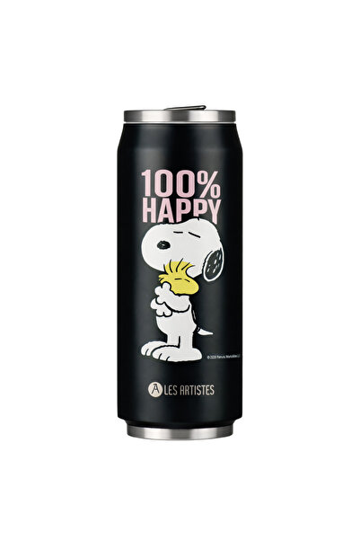 Les Artistes Paris Isı Yalıtımlı Kutu Çelik Termos 500ml Happy Snoopy