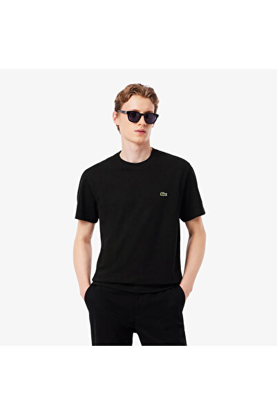 Lacoste Heavy Cotton and Linen Pique T-shirt - TH0629-00-031