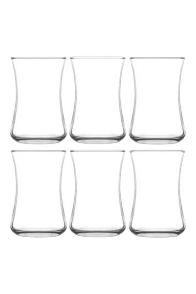LAV 6-Piece Duru Tea Glass Set Clear 90x59mm