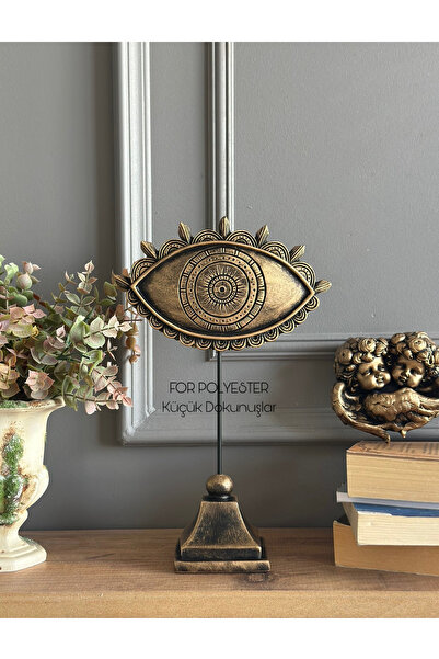 FOR POLYESTER Küçük Dokunuşlar Nazarlık Göz Biblo /Ev-Ofis Dekorasyon/Masa üs...