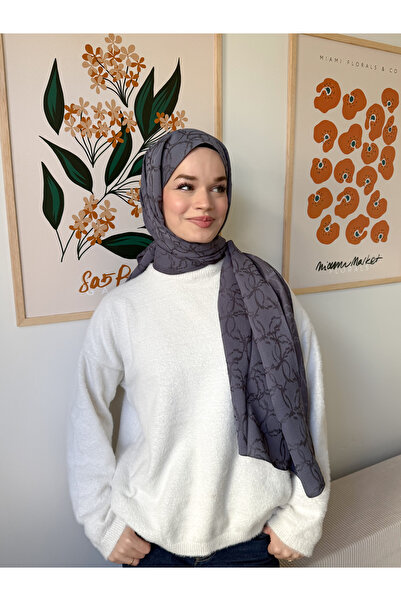 CUOCA LOUNGE Halka Desen Doğal Pamuk Şal