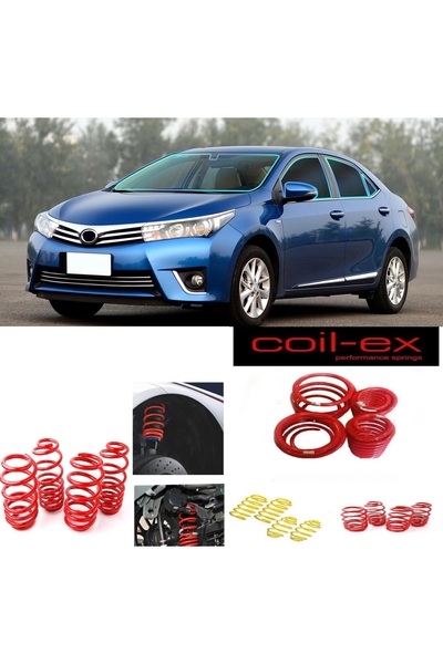 X POWER TUNİNG TOYOTA COROLLA 2014-2019 COİL-EX 3.5CM SPOR YAY