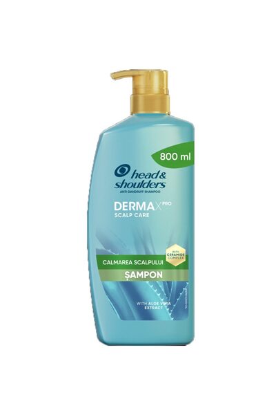 Head & Shoulders DermaXPro Soothing Comfort anti-dandruff shampoo, 800ml