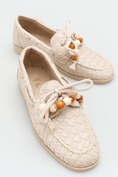 SENASTİL Κομψά γυναικεία καθημερινά παπούτσια μπαλαρίνας με πλεκτά σχέδια, λε...