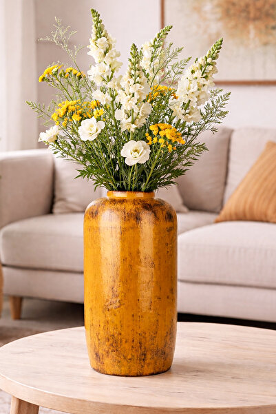 Hmydesign Dekoratif Seramik Vazo El Yapımı Modern Ev Dekoru – Curvent