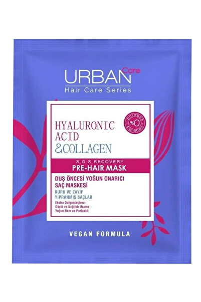 Urban Care Masca de par pre-samponare cu acid hyaluronic si collagen, 50 ml,