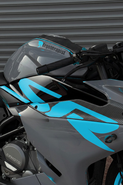 Banxtre Colorful Original Sticker for Cfmoto 250Sr (Sr Writings Right and Lef...