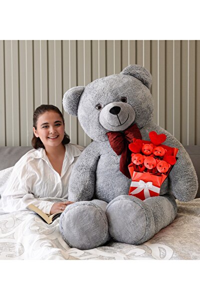 Özgüner Oyuncak Romantic Gift for Valentine's Day 160 Bowtie Big Plush Teddy ...
