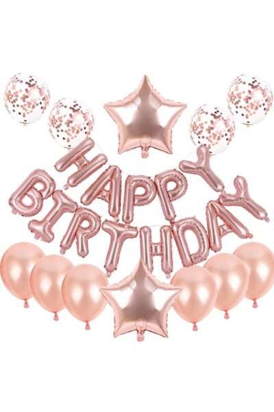 Avaleea Set of Metallic and Latex Balloons