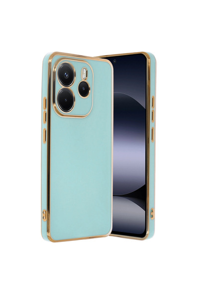 eco port غطاء سيليكون فولير لـ Redmi Note 14 4G - أخضر فاتح