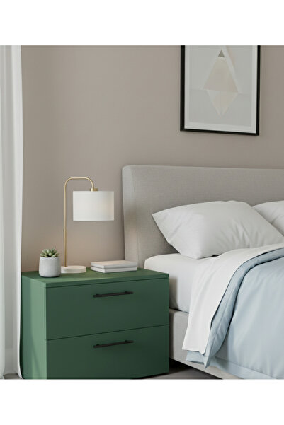 ALTEKS DEKOR Modern 2 Çekmeceli Komodin – Minimal Tasarım, Yatak Odası Komidini