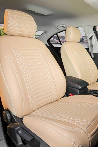 ACKSTORE غطاء مقعد سيارة من الجلد متوافق مع أوبل كورسا بي، طقم كامل من سلسلة ...