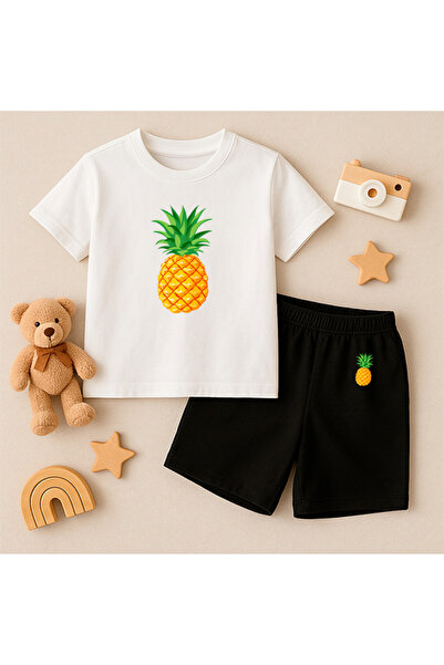 genosha Μπλουζάκι Σορτς Παιδικό Σετ 100% Βαμβάκι Άνετη Εφαρμογή Καθημερινό Χα...