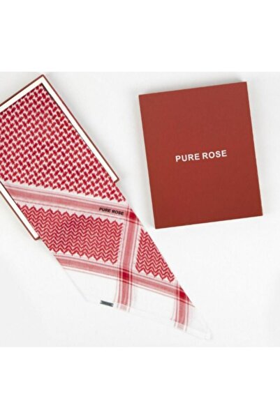 Gerenic Pure Rose Red English Shemagh