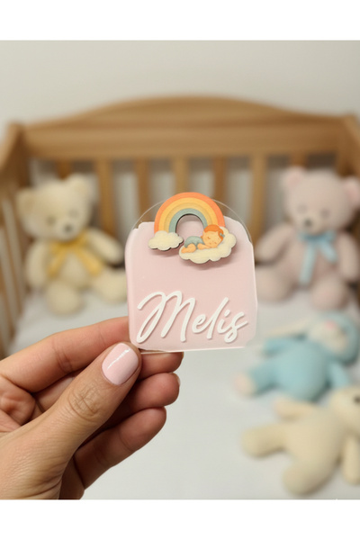 LABİREND PRODUCTS 15'li paket Pencere Pleksi Gökkuşağı Kız Figürlü Bebek Magn...