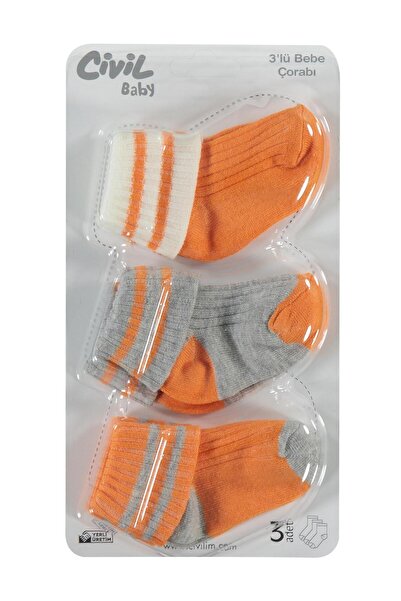 Civil Baby Базови ацетатни комплекти чорапи за 0-24 месеца - Стандартни