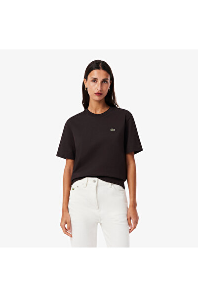 Lacoste تيشيرت قطني ناعم بقصة مريحة - TF7215-00-3LA
