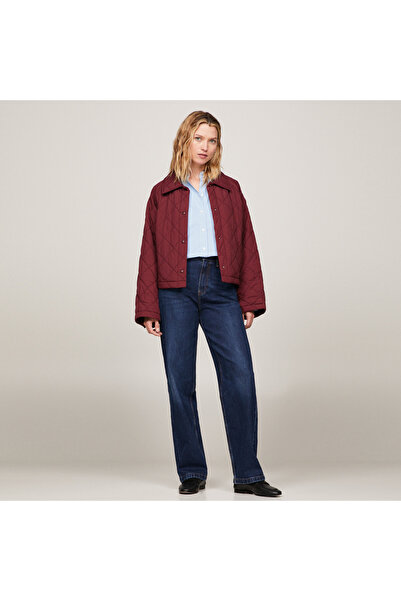 Tommy Hilfiger Kadın Mor Mont