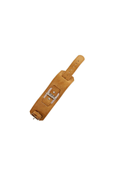 eco port Watch 42mm Compatible Nl17 Leather Strap (Not a Watch) - Tan