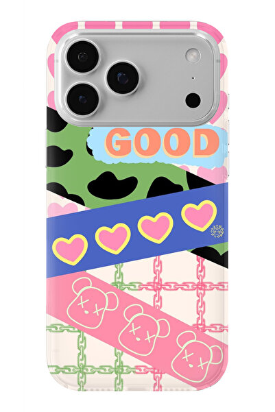 Multitronic حافظة شفافة مطبوعة بتصميم جيد متوافقة مع iPhone 17 Pro Max