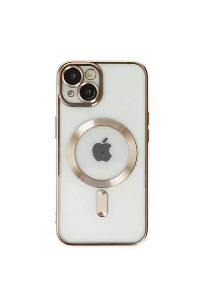 eco port Iphone 14 case kross magneticsafe cover - gold