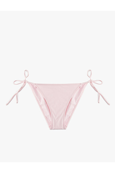 Koton Drawstring Bikini Bottom with Tie Sides
