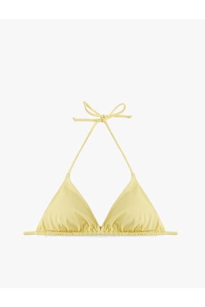 Koton Halter Triangle Bikini Top
