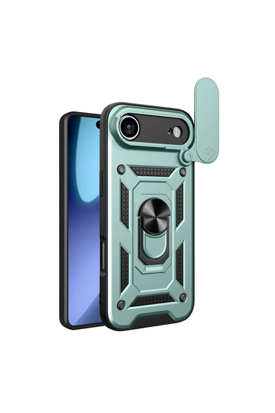 eco port iPhone 17 Air Pars Silicone with Lens Ring - Green