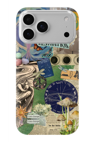 Multitronic حافظة شفافة مطبوعة بتصميم The Journey متوافقة مع هاتف iPhone 17 Pro