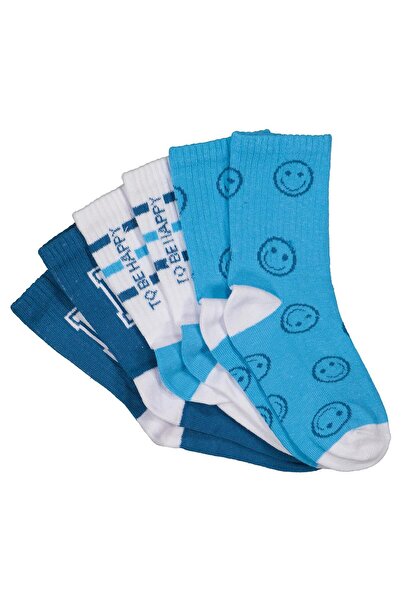 Civil Boys To Be Happy 3-Piece Men's Socks for Ages 2-12 - Standard for 6-7 Y...
