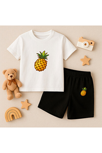 genosha Μπλουζάκι Σορτς Παιδικό Σετ 100% Βαμβάκι Άνετη Εφαρμογή Καθημερινό Χα...